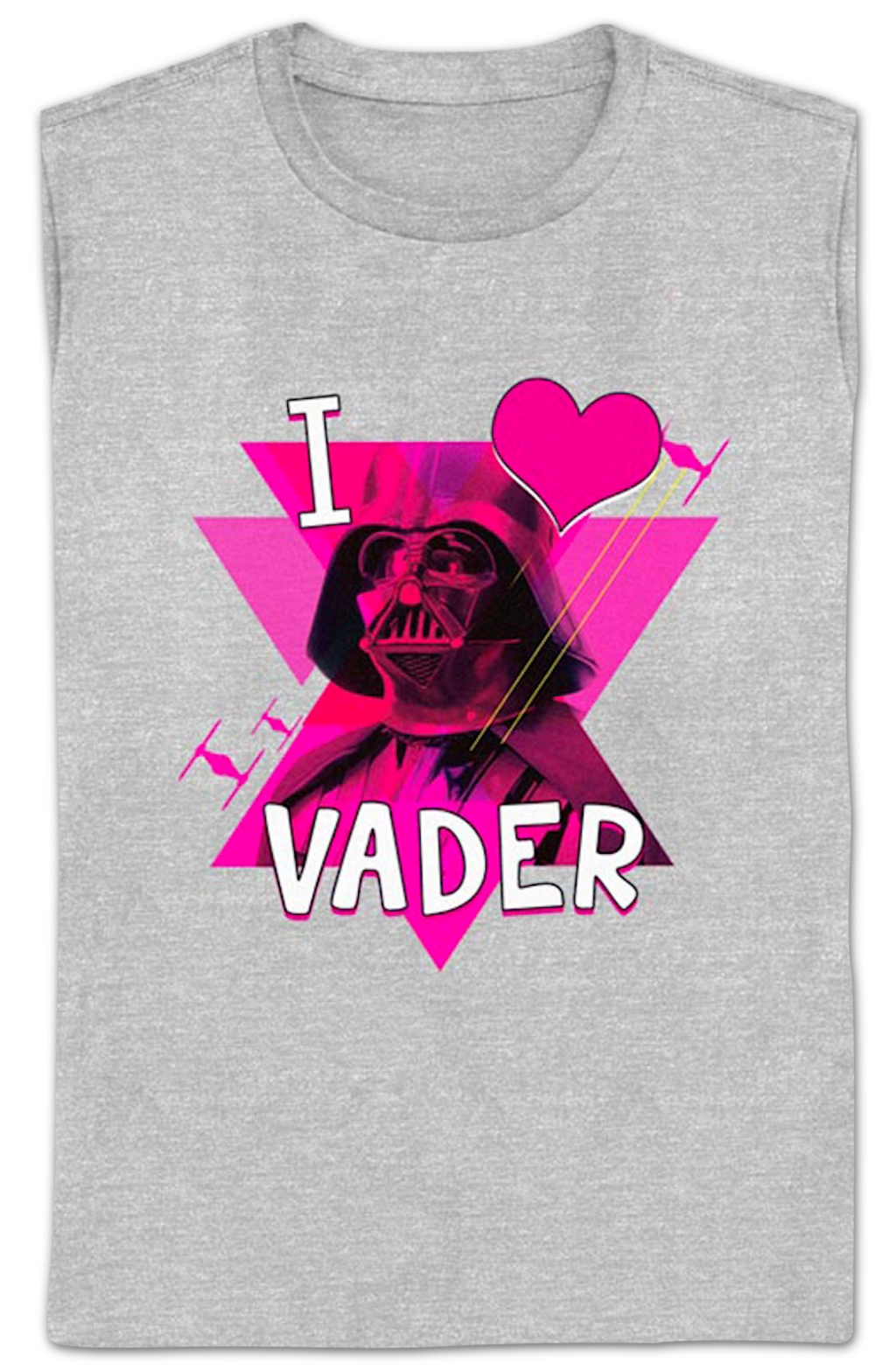 Womens I Love Darth Vader Star Wars Shirt product image 2