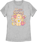 Womens I Love Spring Care Bears Shirt product image 1
