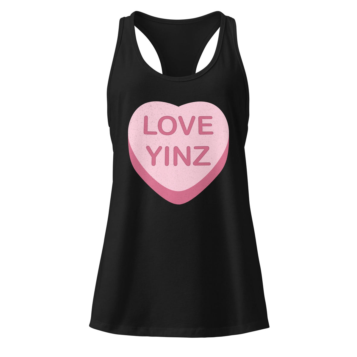 Love Yinz - Conversation Heart | Ladies Tank Top