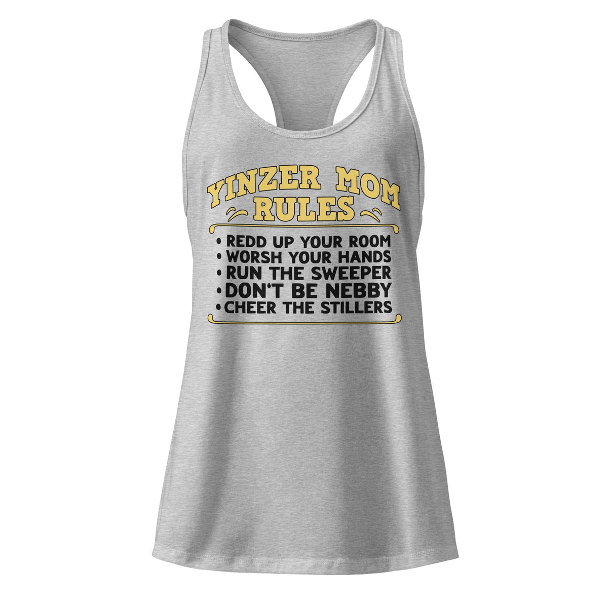 Yinzer Mom Rules | Ladies Tank Top