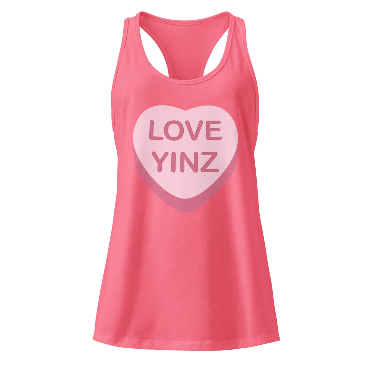 Love Yinz - Conversation Heart | Ladies Tank Top