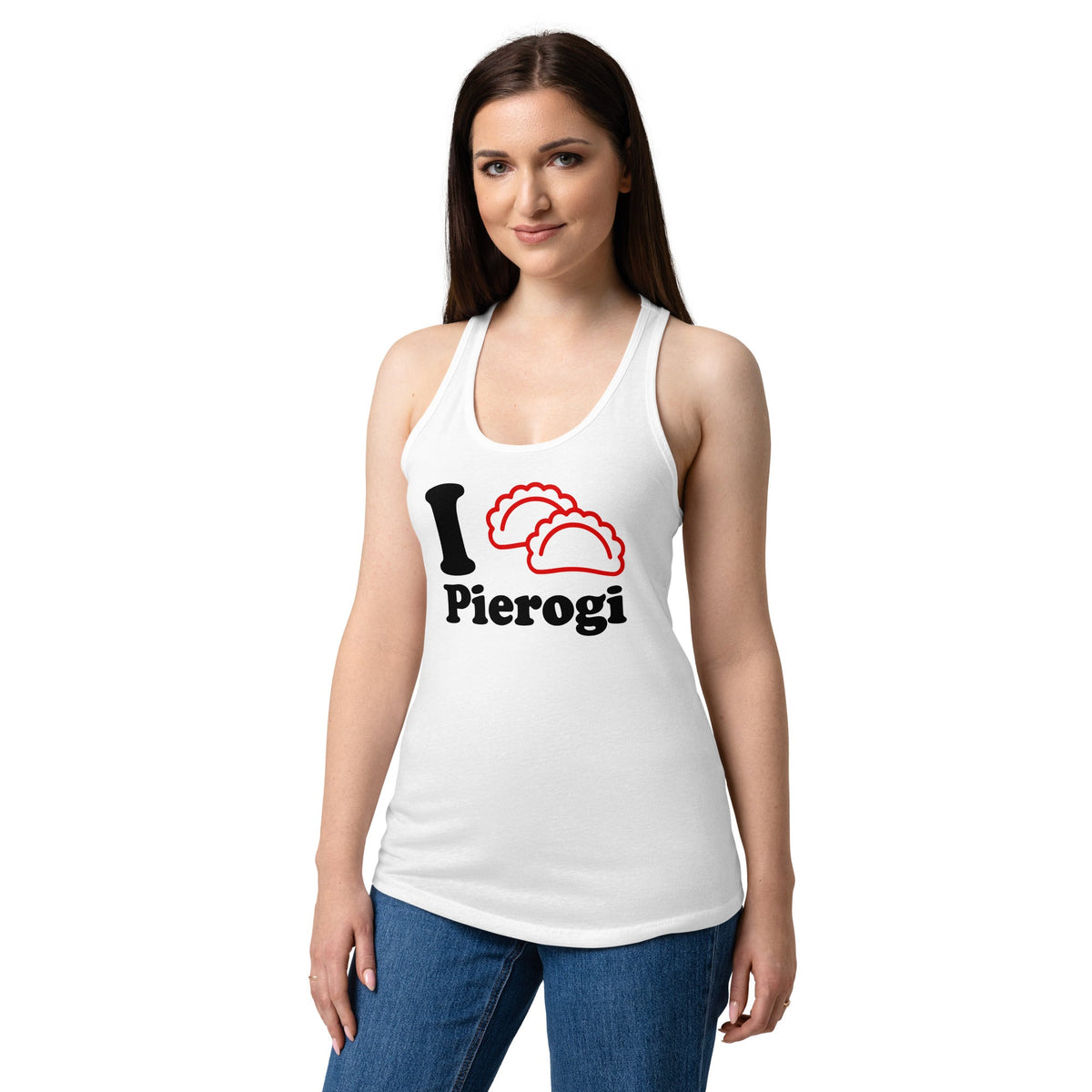I Heart Pierogi | Ladies Tank Top
