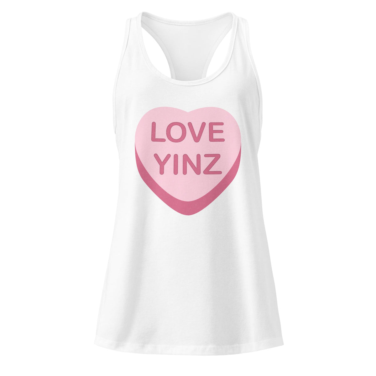 Love Yinz - Conversation Heart | Ladies Tank Top