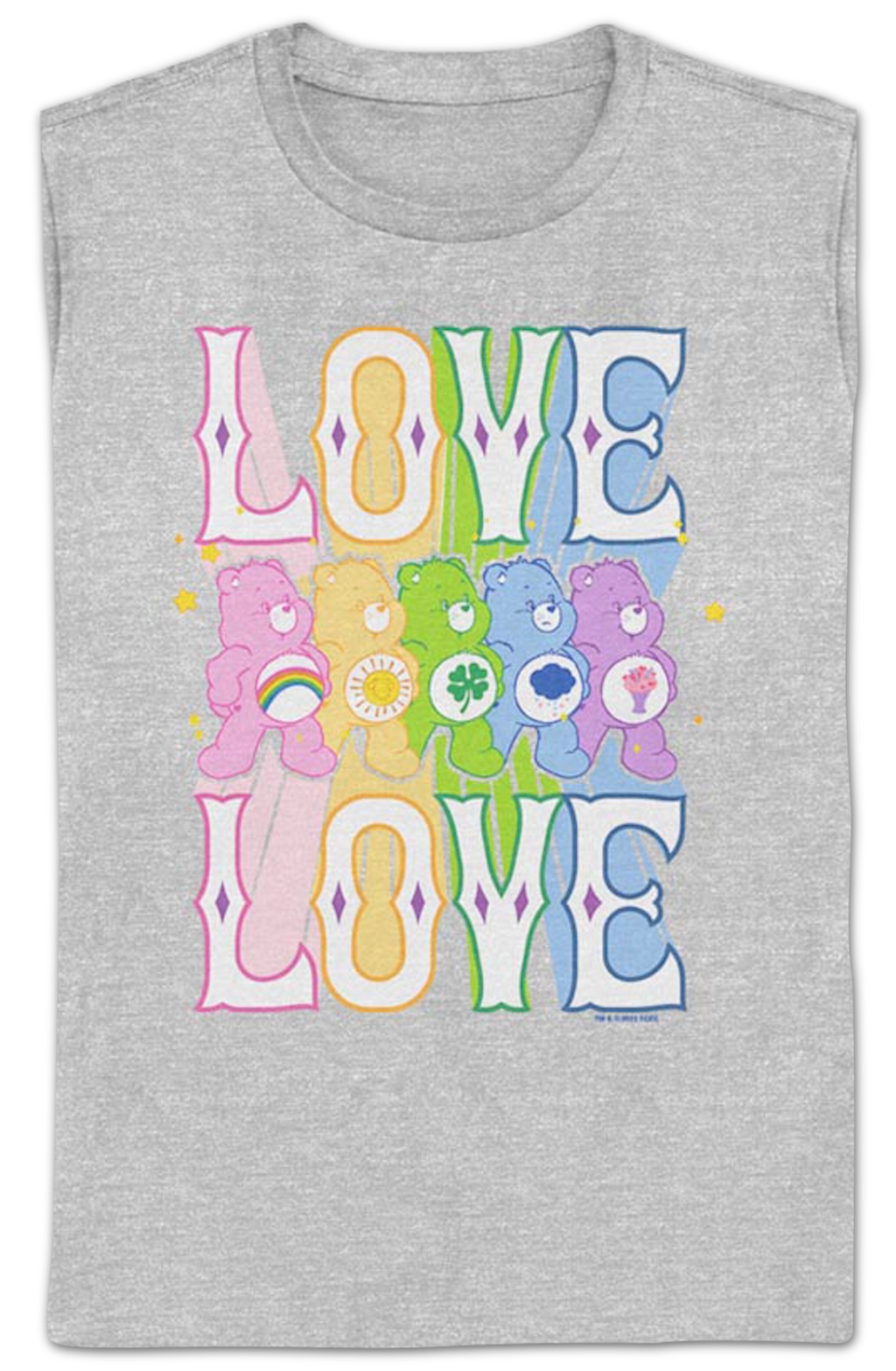 Womens Love Care Bears Shirt product image 2