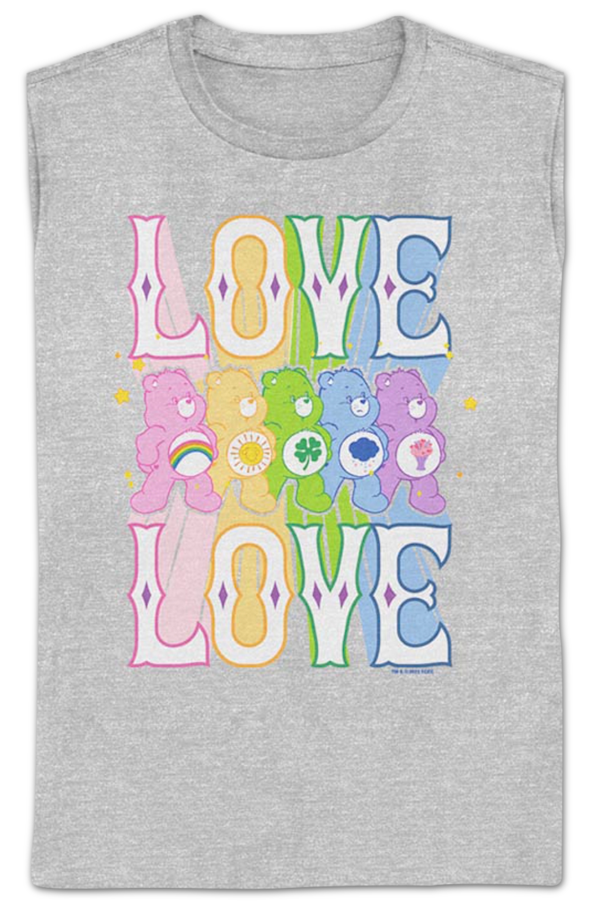 Womens Love Care Bears Shirt product image 2