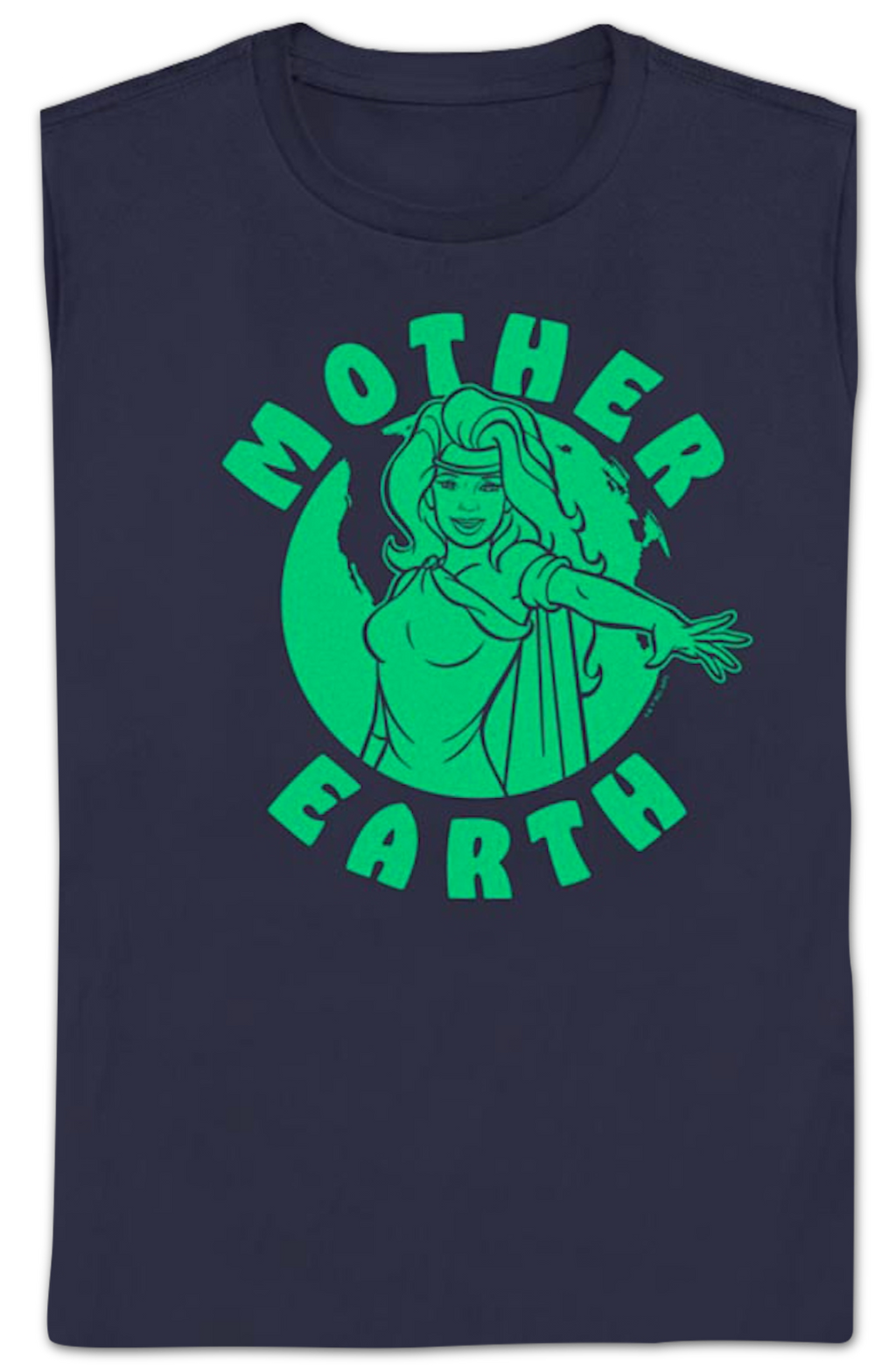 Womens Mother Earth Captain Planet Shirt product image 2