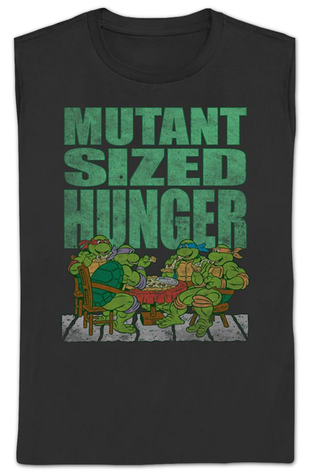 Womens Mutant Sized Hunger Teenage Ninja Turtles Shirt product image 2