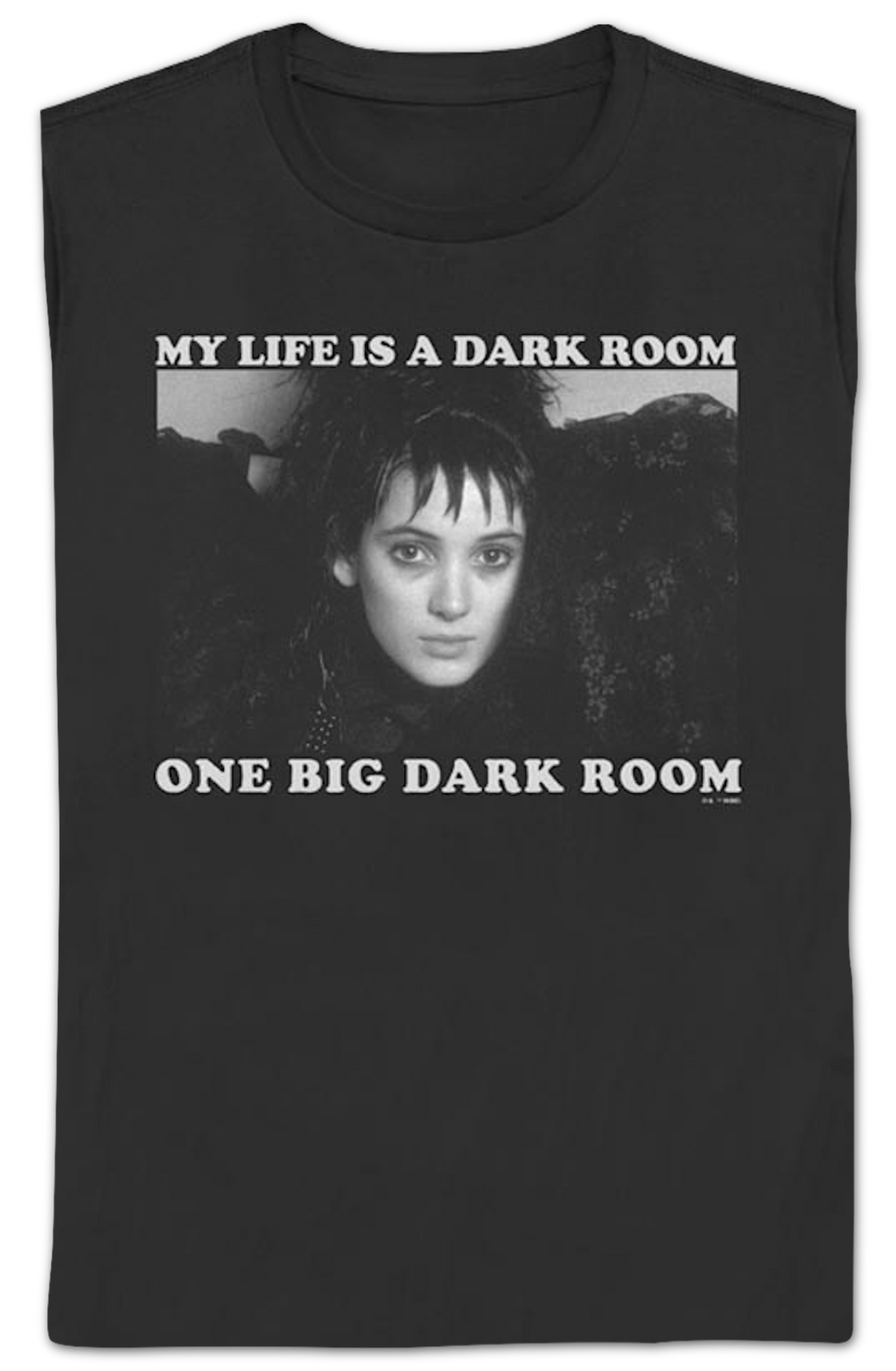 Womens My Life Is A Dark Room Beetlejuice Shirt product image 2
