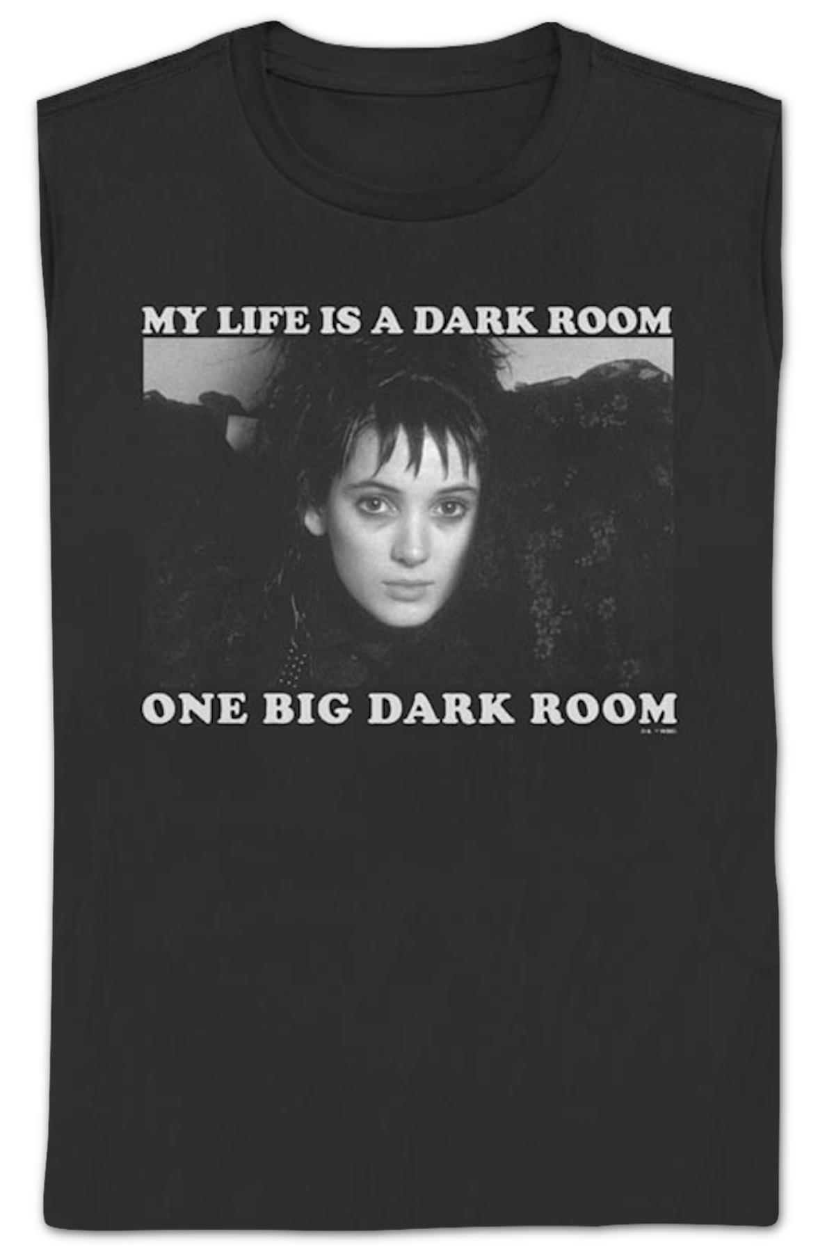 Womens My Life Is A Dark Room Beetlejuice Shirt product image 2