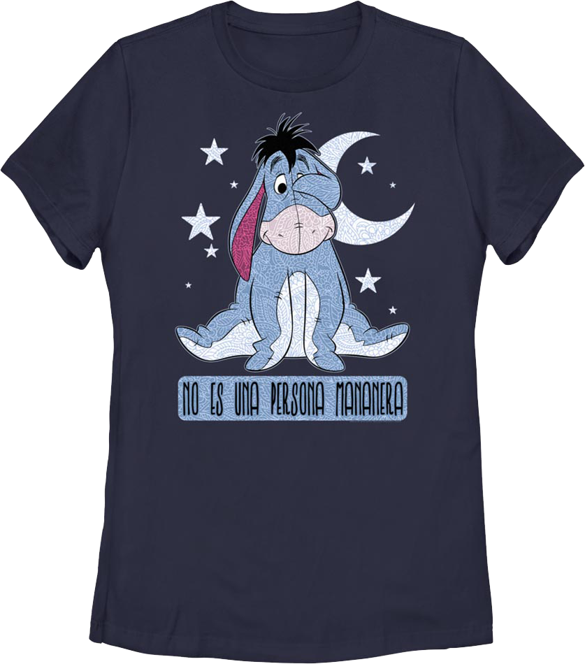 Womens No Es Una Persona Mananera Winnie The Pooh Shirt product image 1