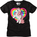 Womens Peachy Rainbow Heart My Little Pony Shirt product image 1