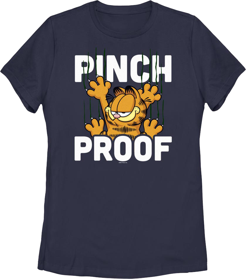 Womens Pinch Proof Garfield Shirt product image 1
