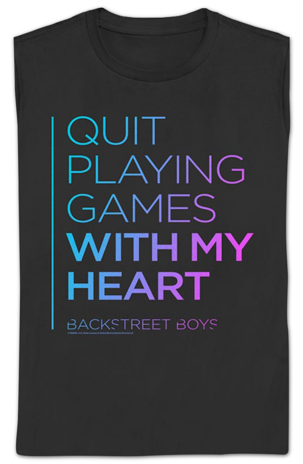 Womens Quit Playing Games With My Heart Backstreet Boys product image 2