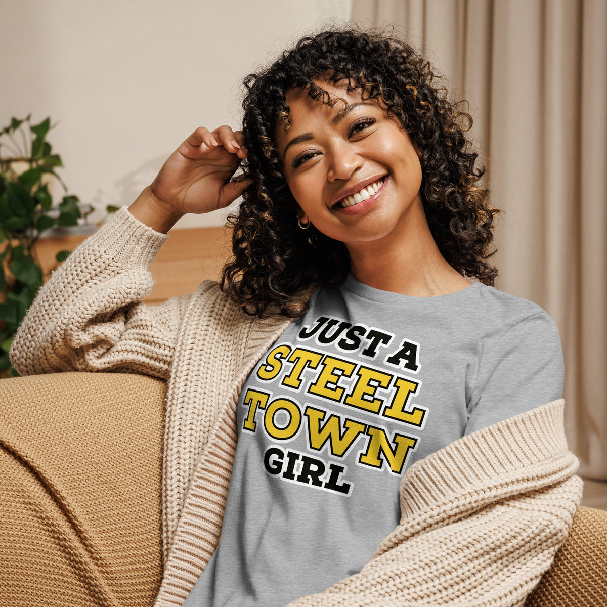 Just a Steel Town Girl | Ladies Tee product image 3