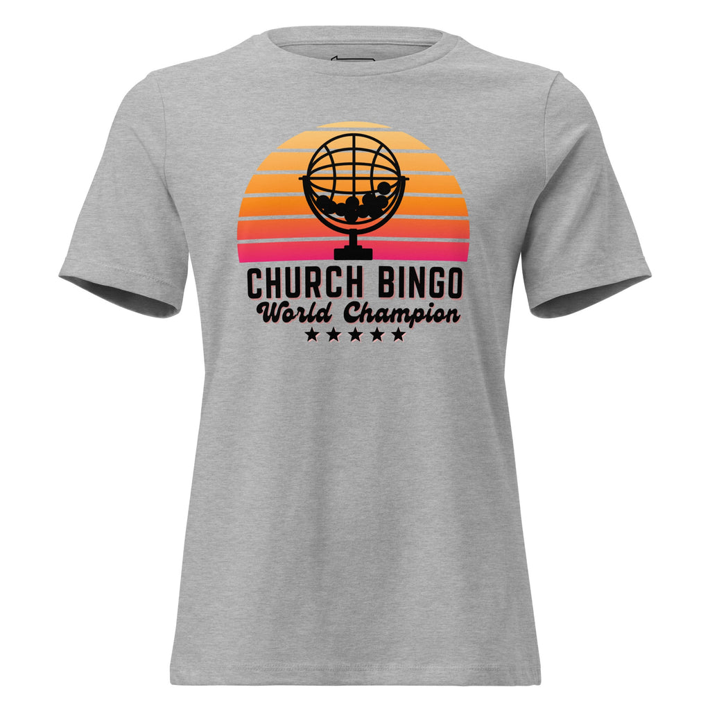 Church Bingo World Champion | Ladies Tee product image 1