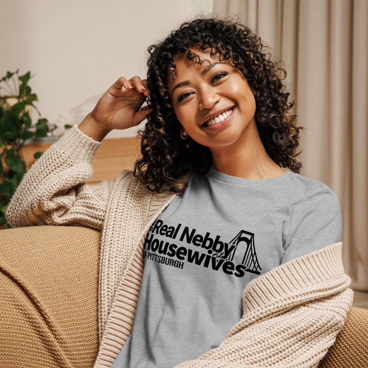 The Real Nebby Housewives of Pittsburgh | Ladies Tee product image 4