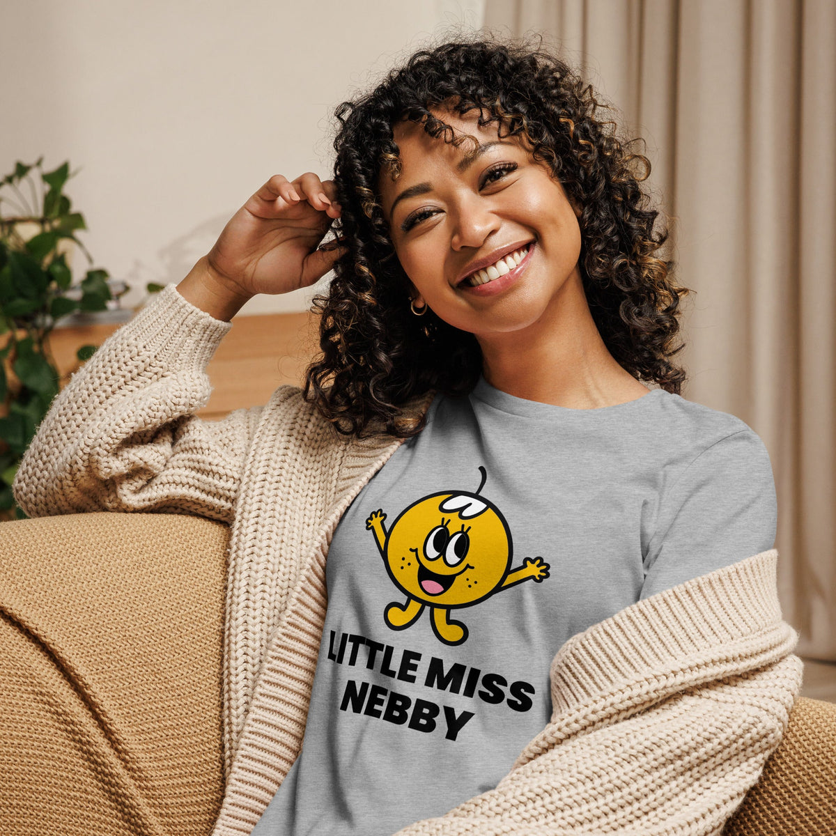 Little Miss Nebby | Ladies Tee product image 4
