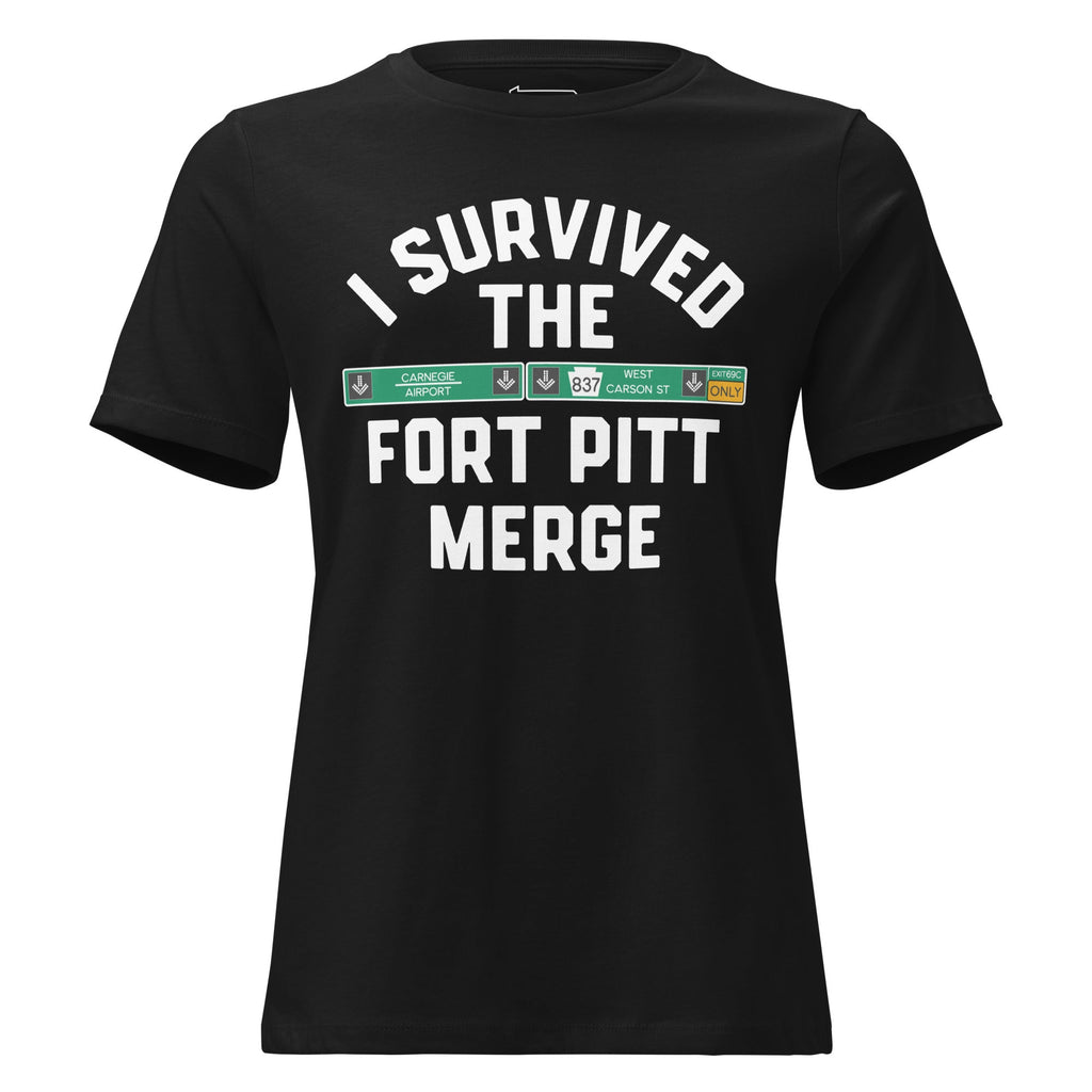 I Survived the Fort Pitt Merge | Ladies Tee product image 3