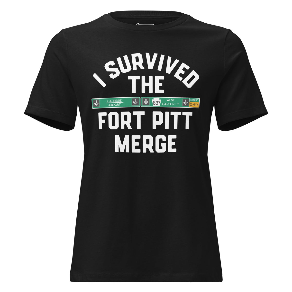 I Survived the Fort Pitt Merge | Ladies Tee product image 3