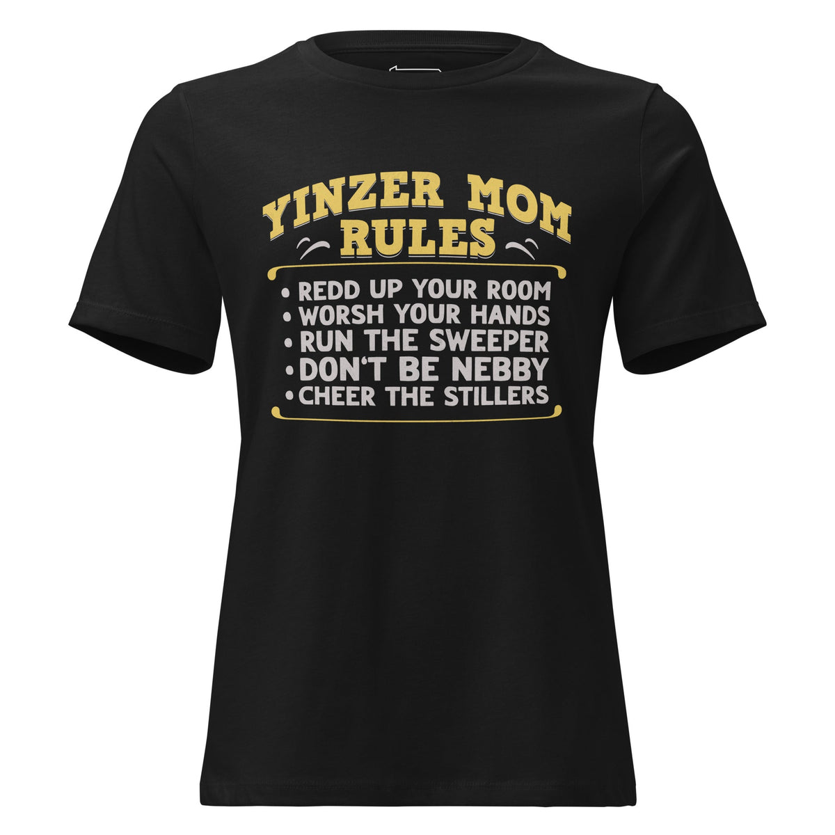 Yinzer Mom Rules | Ladies Tee product image 1