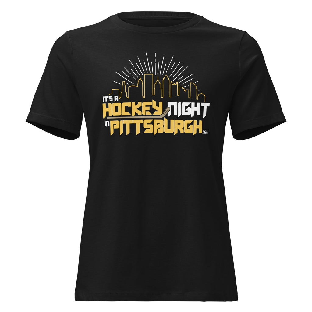 It's a Hockey Night in Pittsburgh | Ladies Tee product image 1