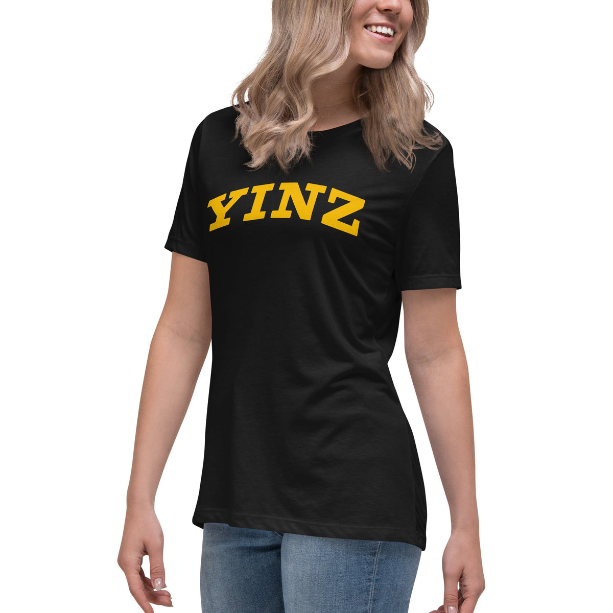 Yinz Collegiate | Ladies Tee product image 2
