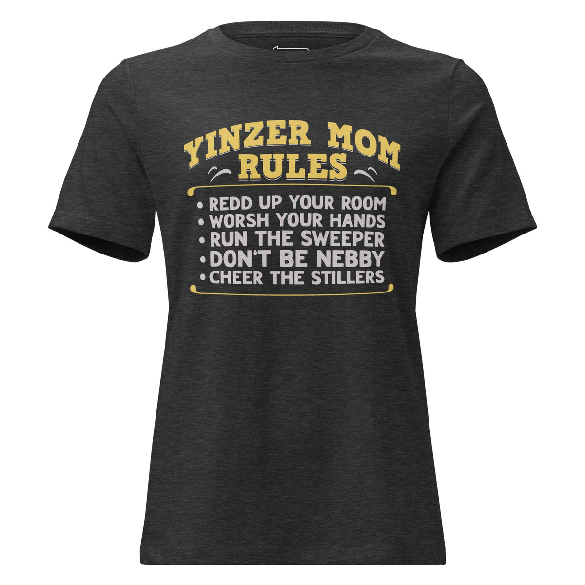 Yinzer Mom Rules | Ladies Tee product image 3