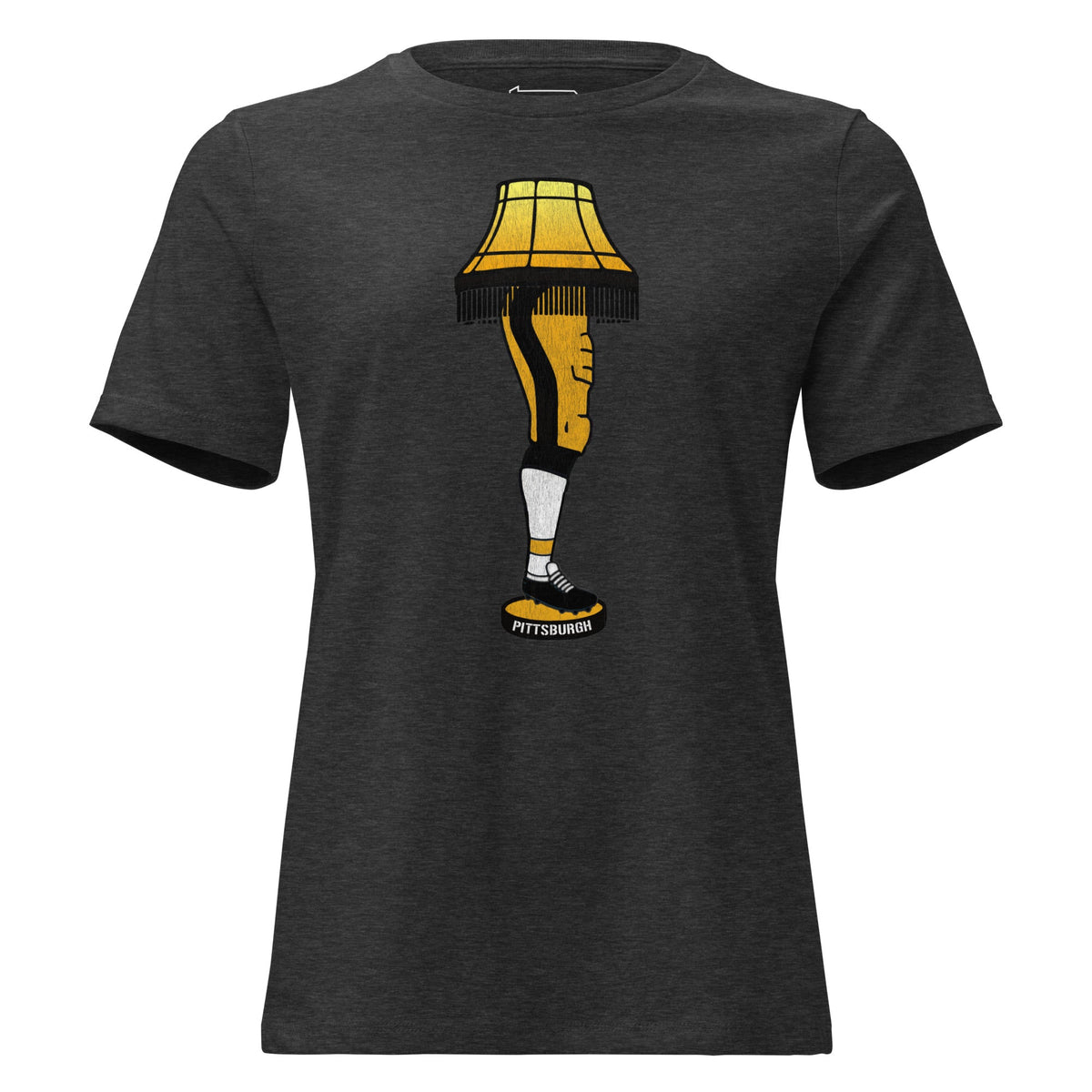 Pittsburgh Football Leg Lamp | Ladies Tee product image 4