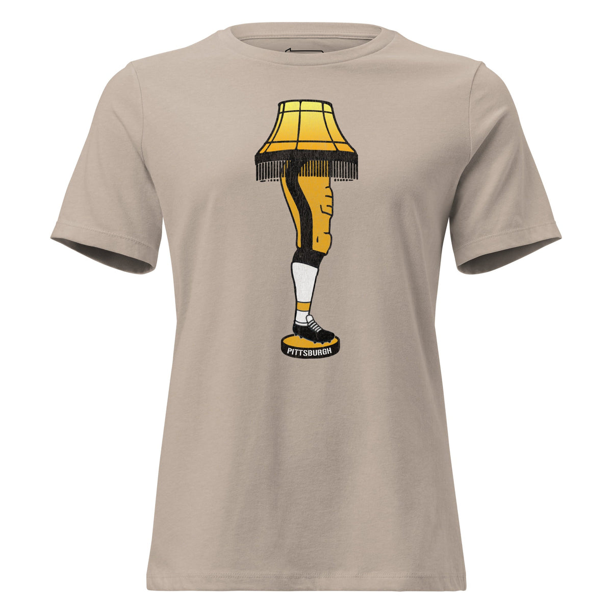 Pittsburgh Football Leg Lamp | Ladies Tee product image 3