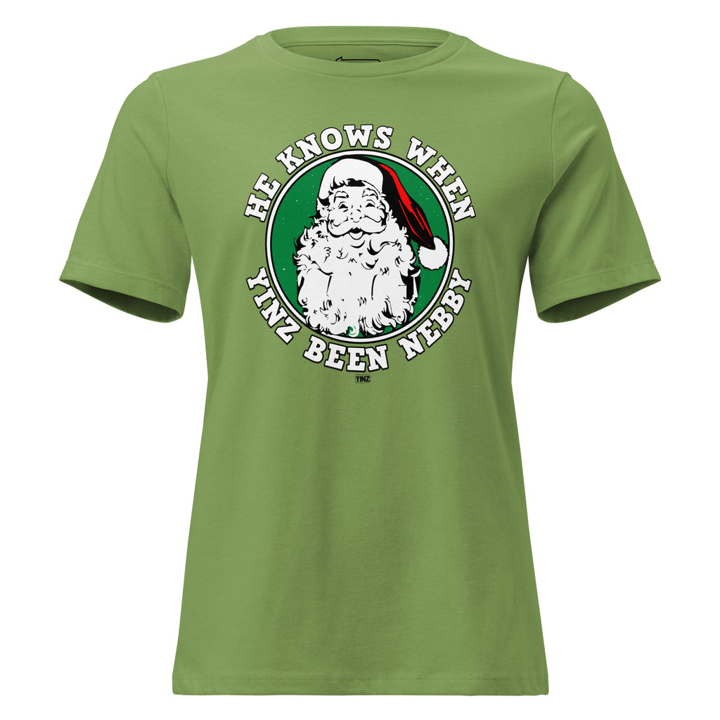 He Knows When Yinz Been Nebby | Ladies Tee product image 6