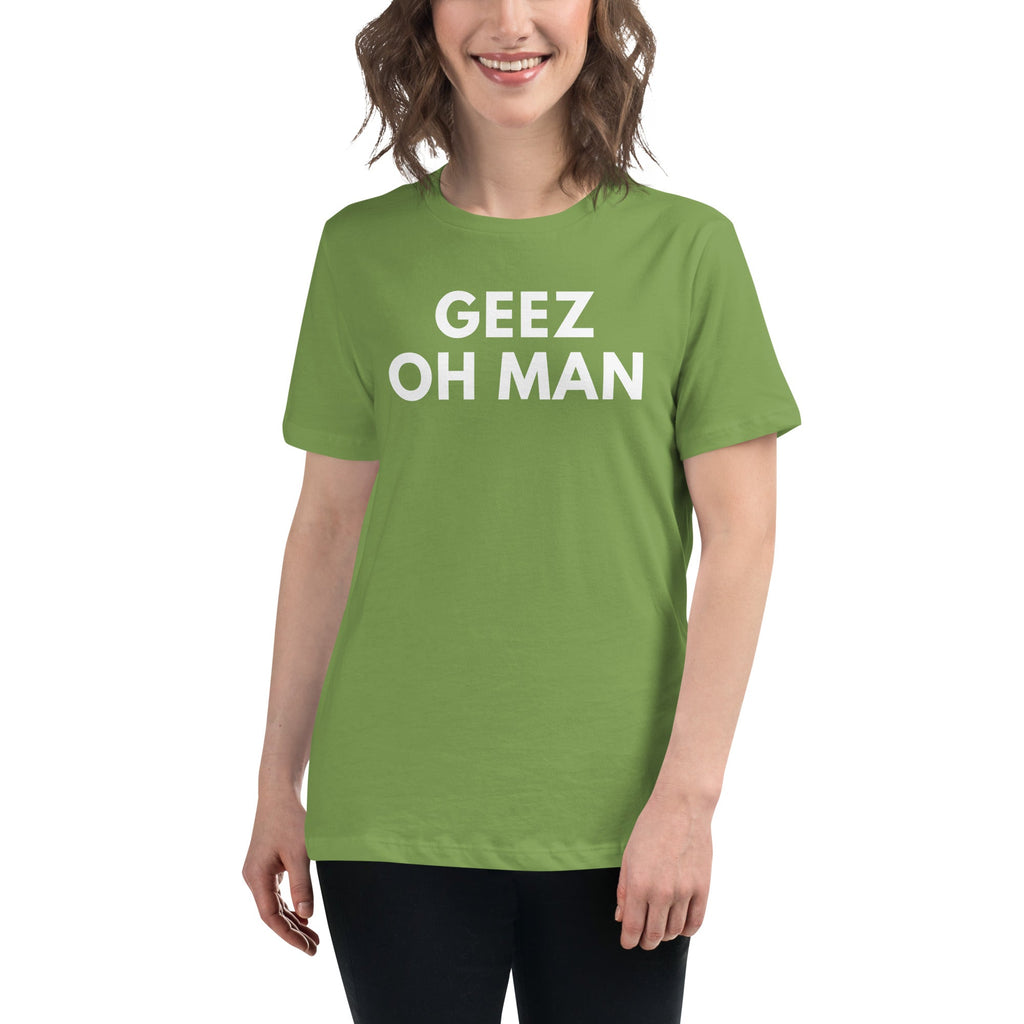 Geez Oh Man | Ladies Tee product image 2