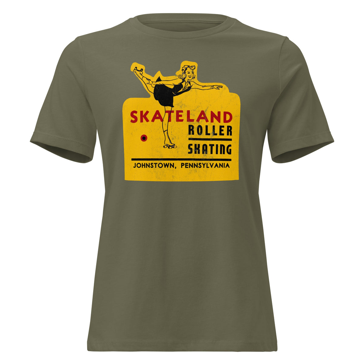 Skateland Roller Rink - Johnstown, PA | Ladies Tee product image 6