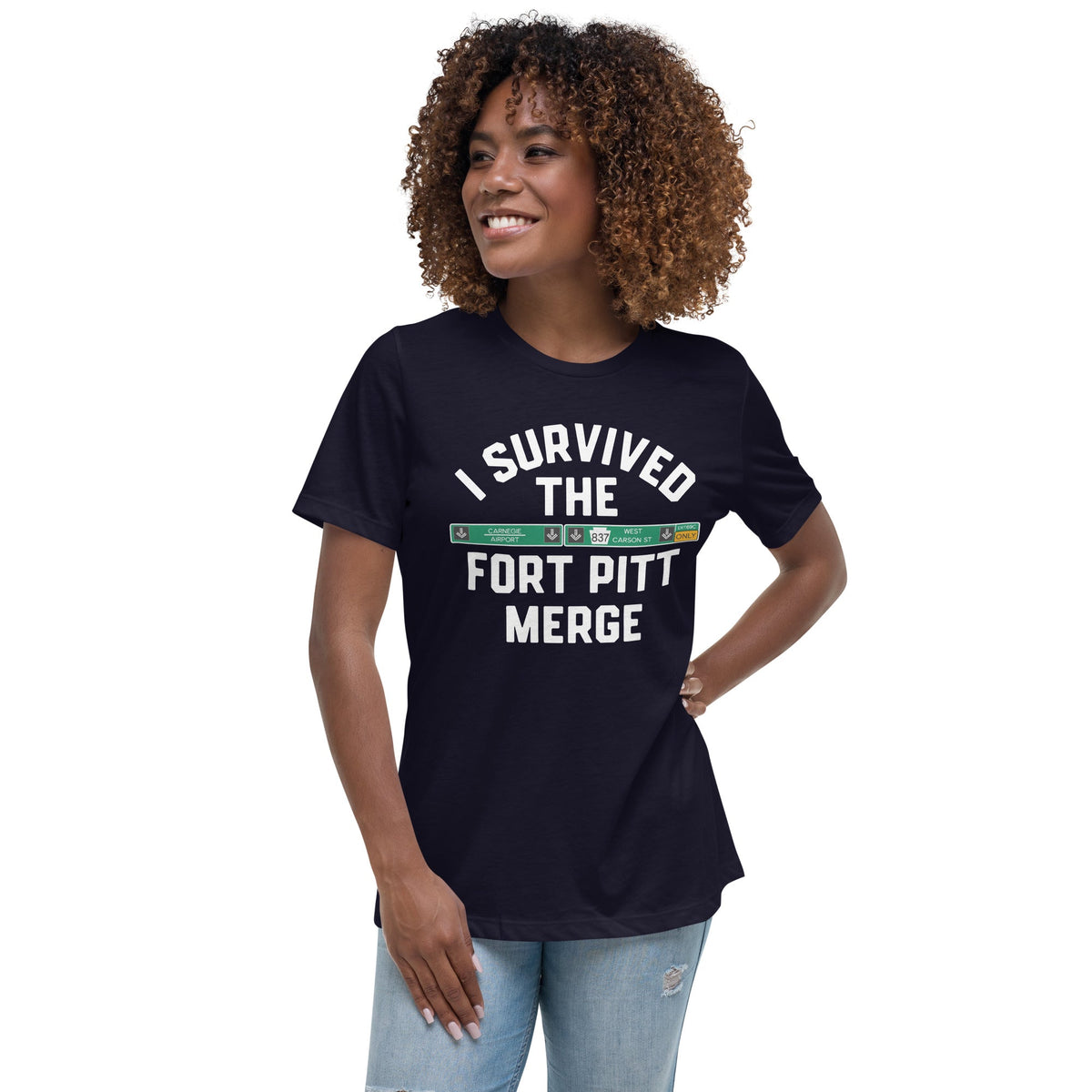 I Survived the Fort Pitt Merge | Ladies Tee product image 2
