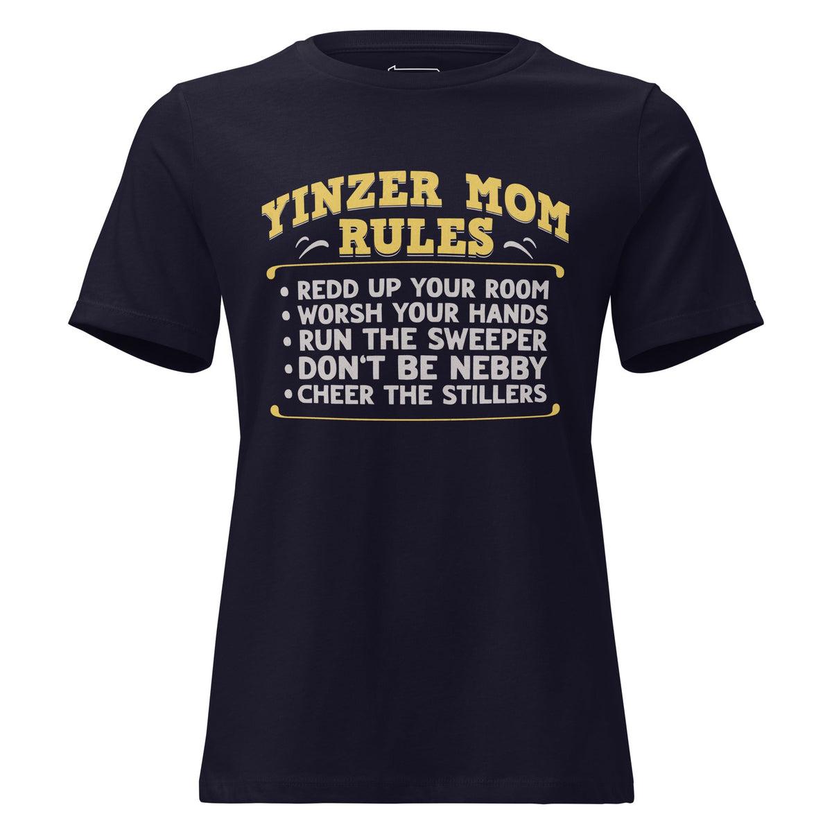Yinzer Mom Rules | Ladies Tee product image 4