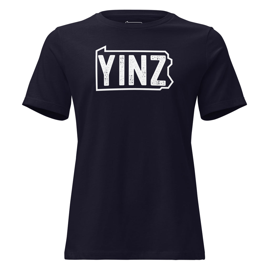 Yinzylvania White Logo | Ladies Tee product image 3