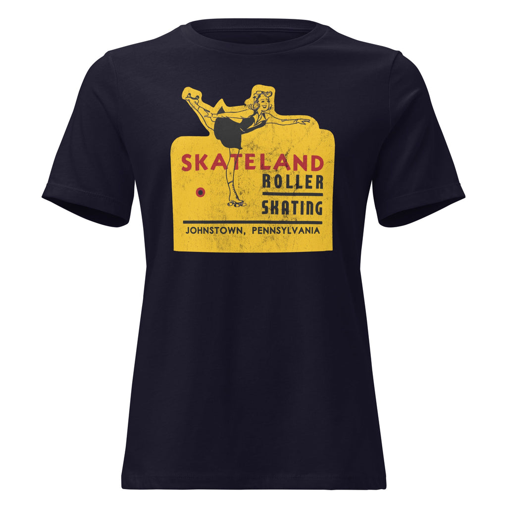 Skateland Roller Rink - Johnstown, PA | Ladies Tee product image 5