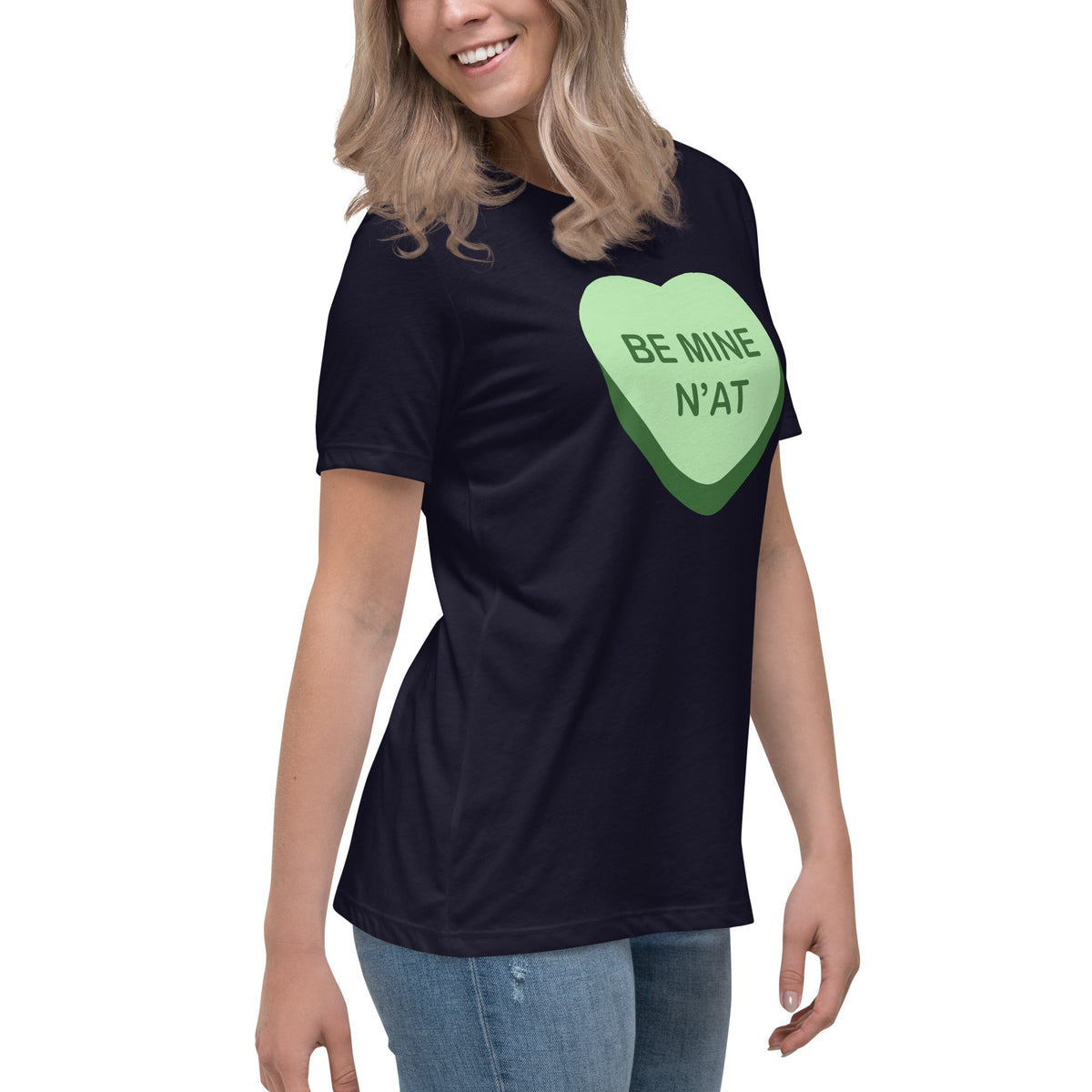 Be Mine N'at Conversation Heart | Ladies Tee product image 2