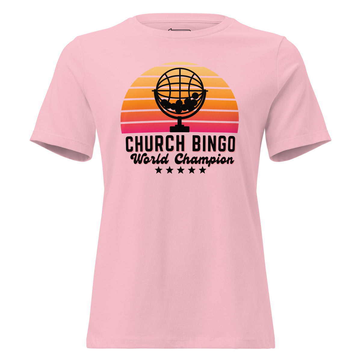 Church Bingo World Champion | Ladies Tee product image 3