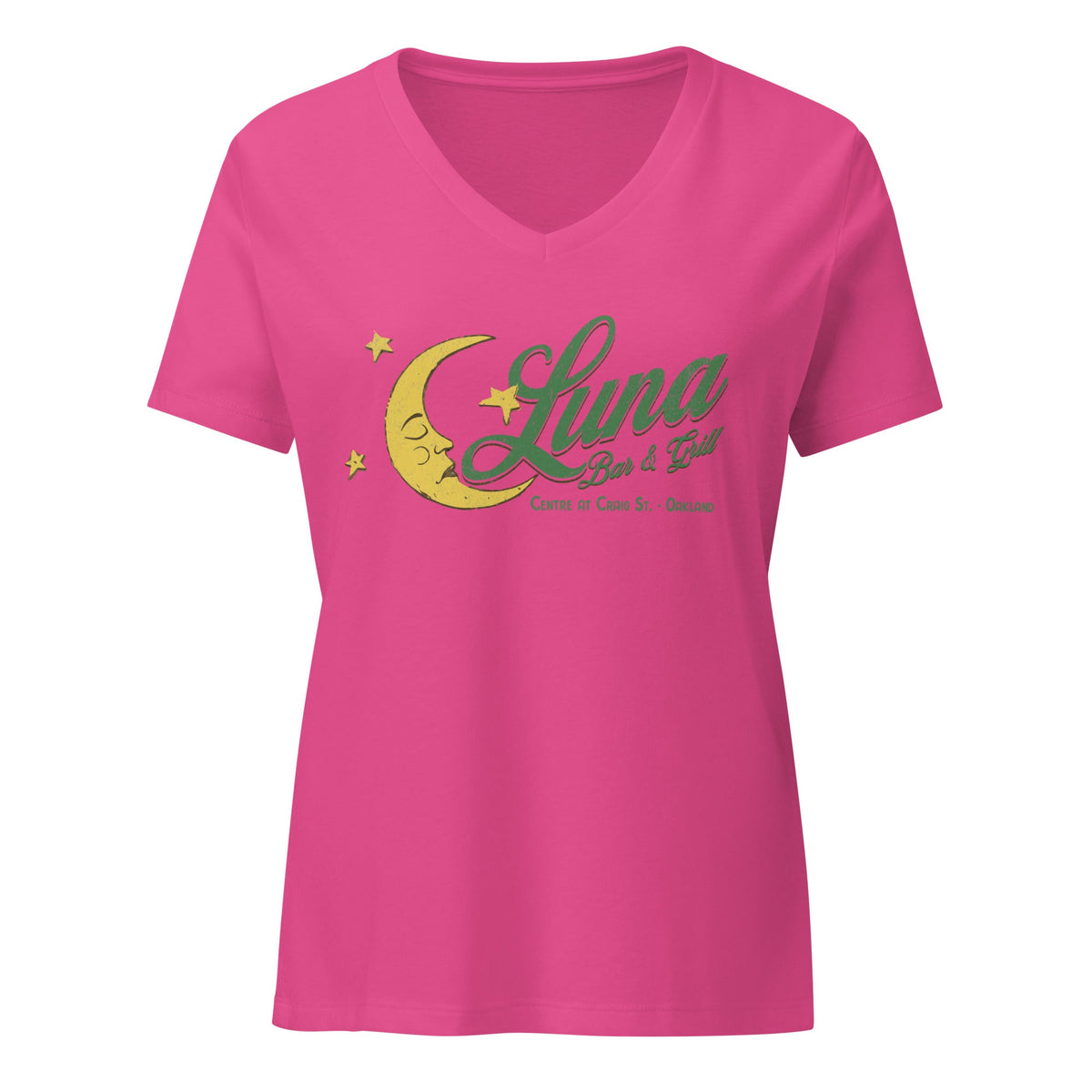 Luna Bar and Grill - Oakland, PA | Ladies V-neck Tee product image 6