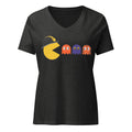 Steel Rivals Pac Man | Ladies V-Neck