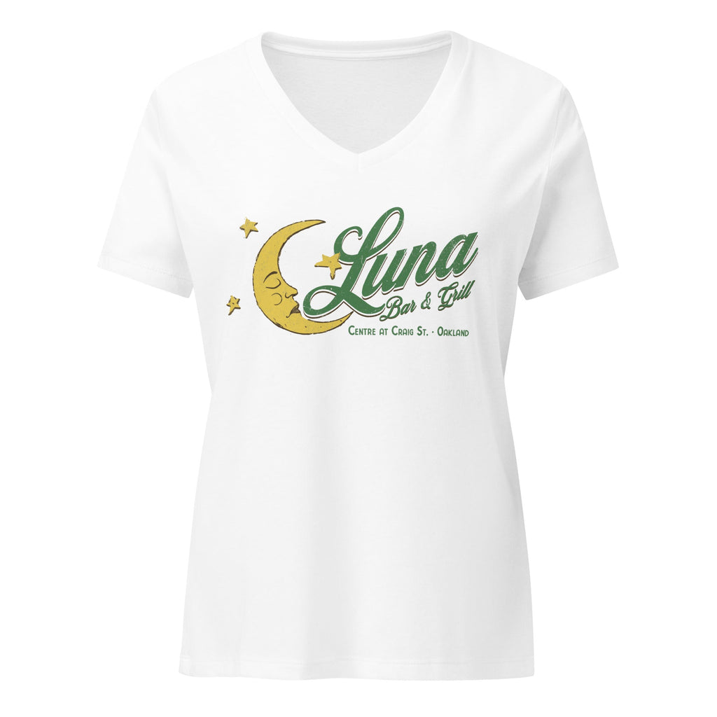 Luna Bar and Grill - Oakland, PA | Ladies V-neck Tee product image 1