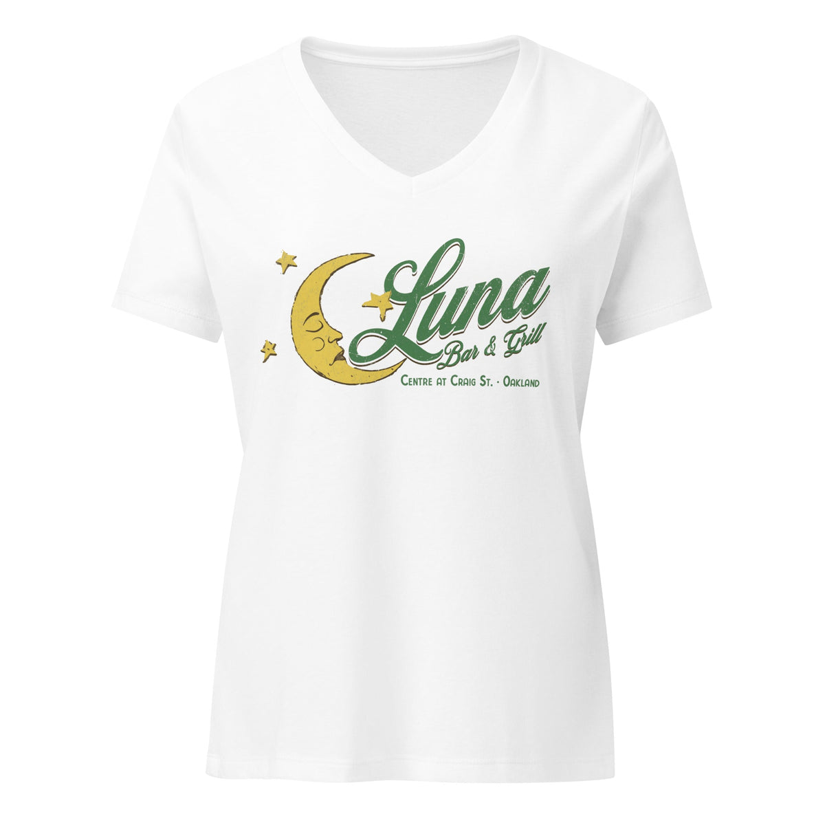 Luna Bar and Grill - Oakland, PA | Ladies V-neck Tee product image 1