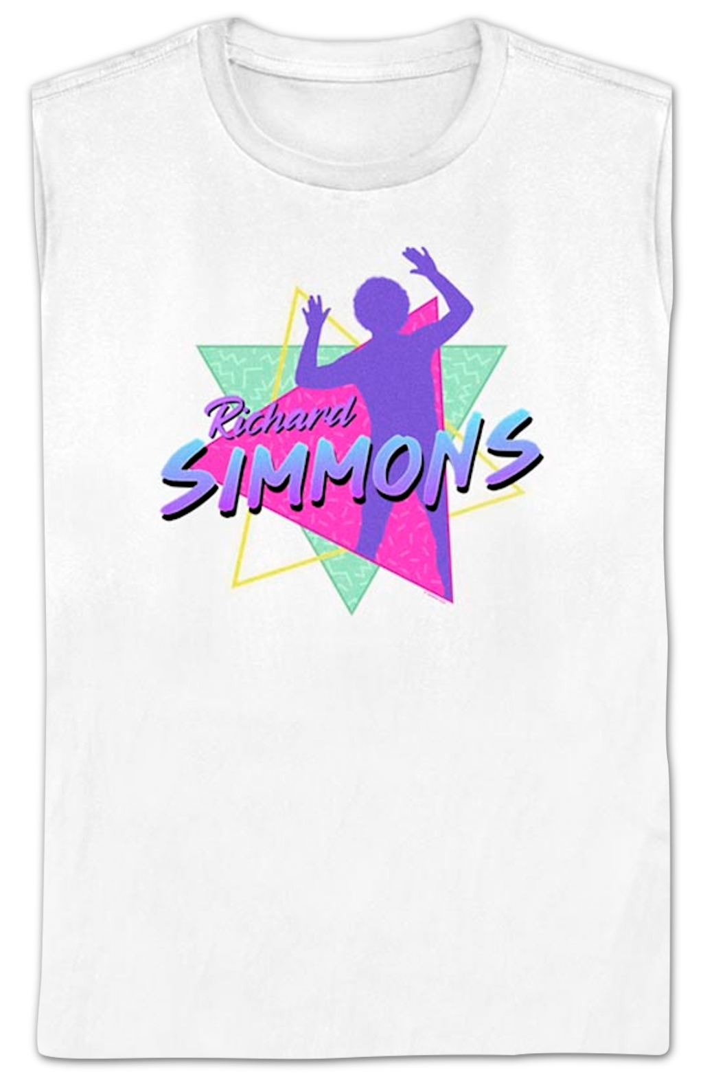 Womens Retro Silhouette Richard Simmons Shirt product image 2