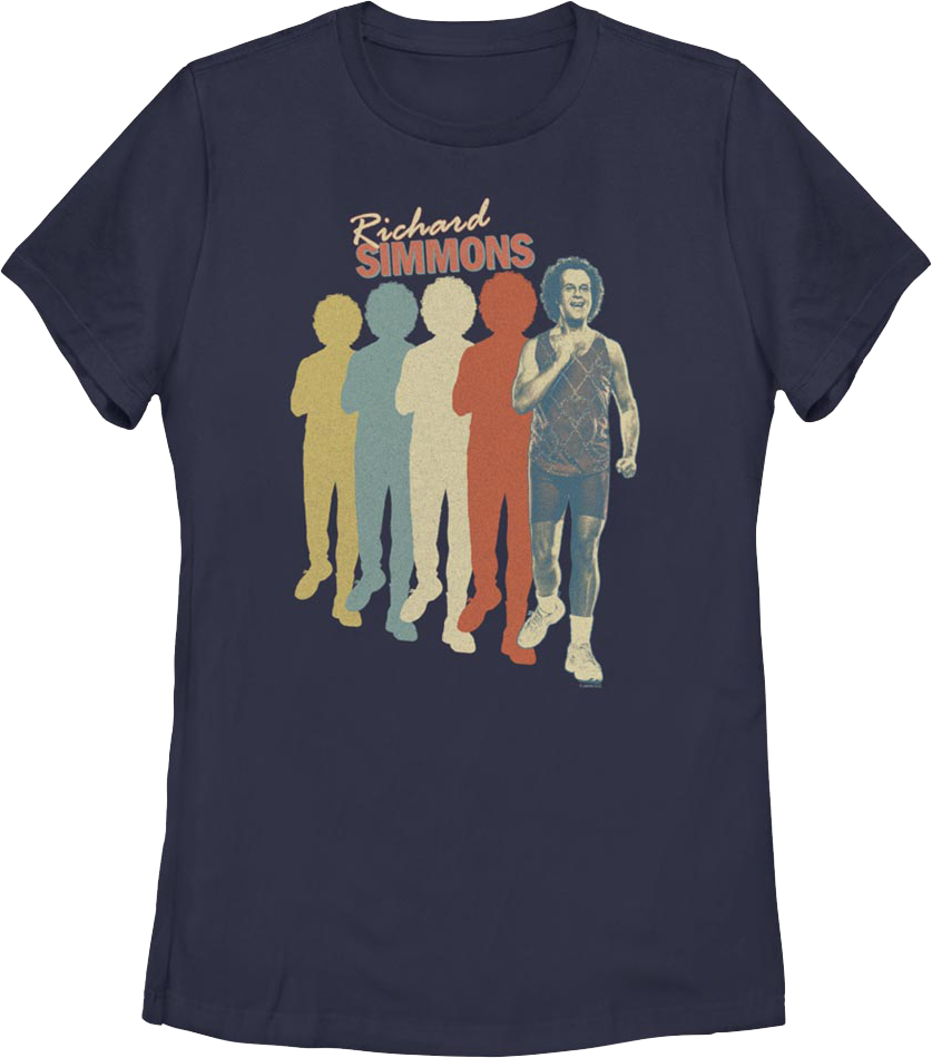 Womens Silhouettes Richard Simmons Shirt product image 1