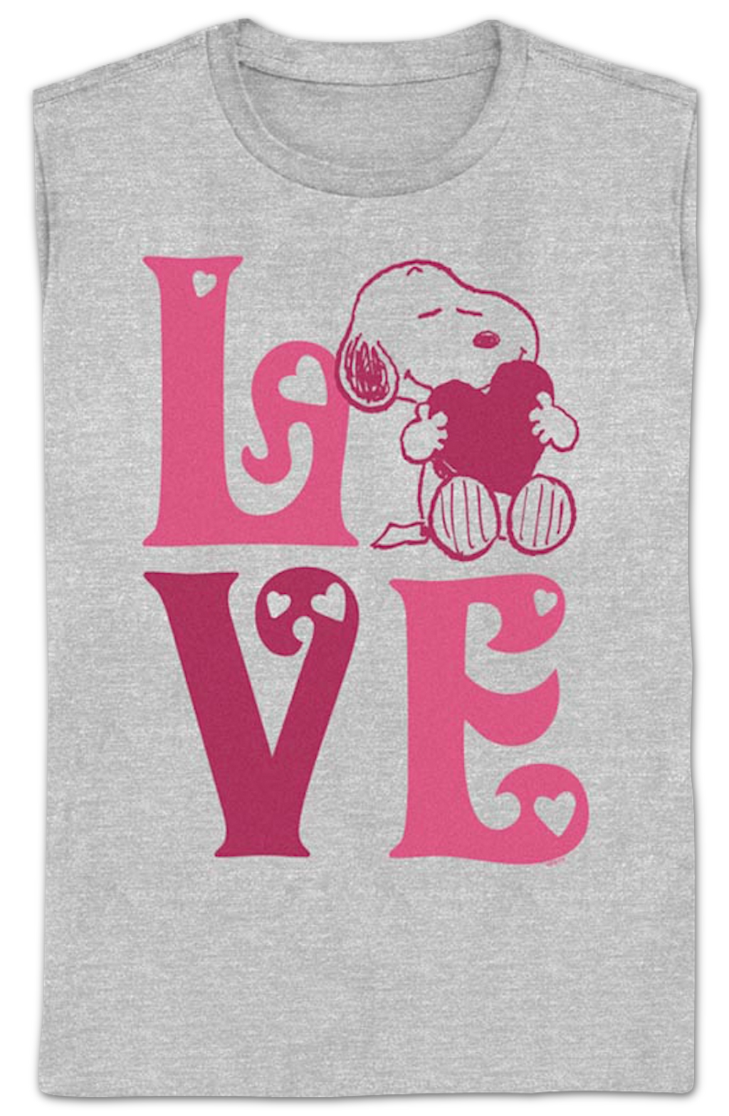 Womens Snoopy Puppy Love Peanuts Shirt product image 2