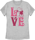 Womens Snoopy Puppy Love Peanuts Shirt product image 1