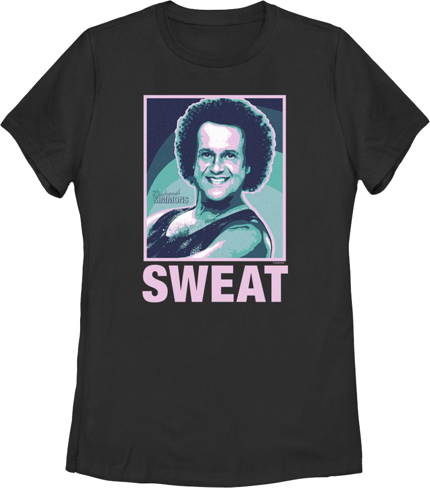 Womens Sweat Richard Simmons Shirt product image 1