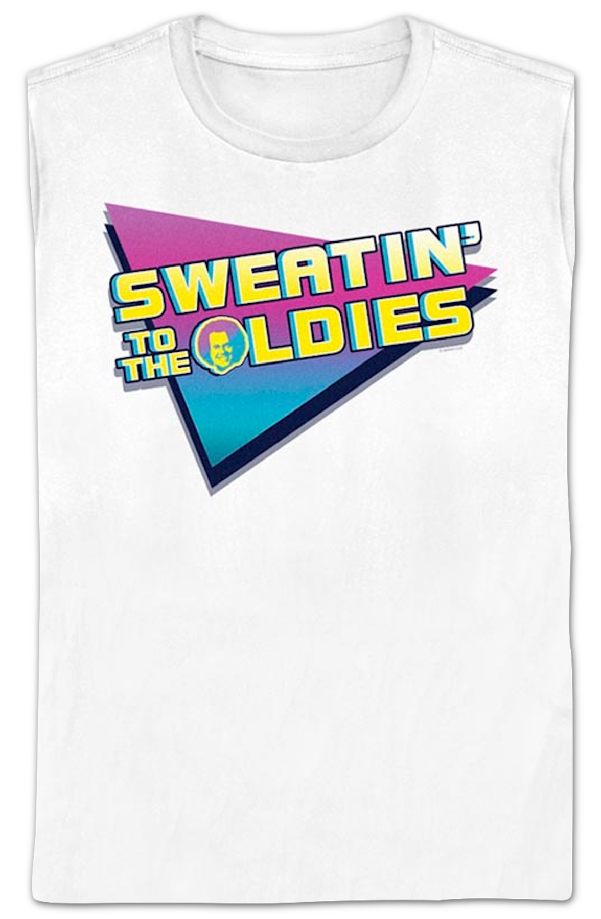 Womens Sweatin' To The Oldies Richard Simmons Shirt product image 2