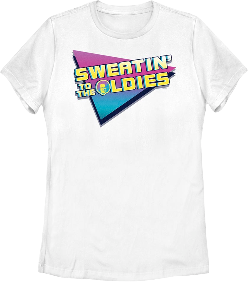 Womens Sweatin' To The Oldies Richard Simmons Shirt product image 1