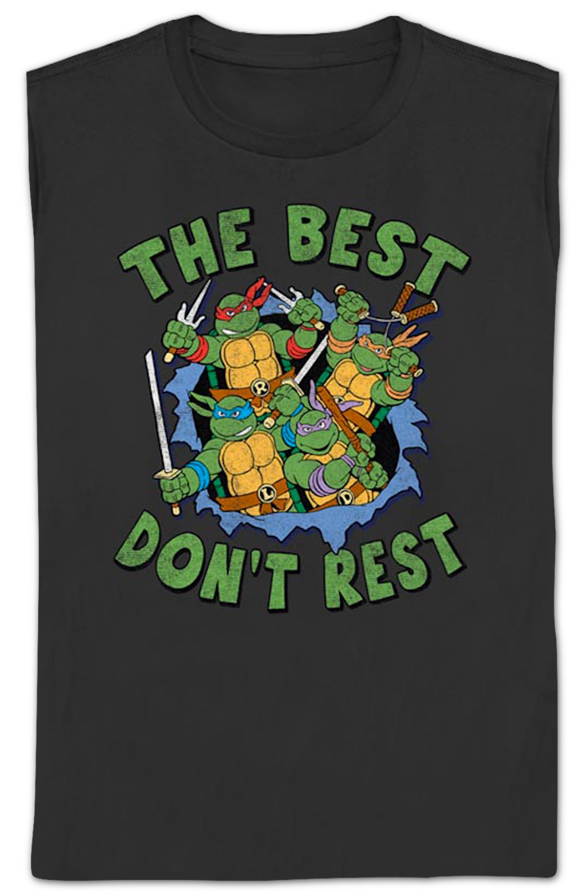 Womens The Best Don't Rest Teenage Mutant Ninja Turtles product image 2